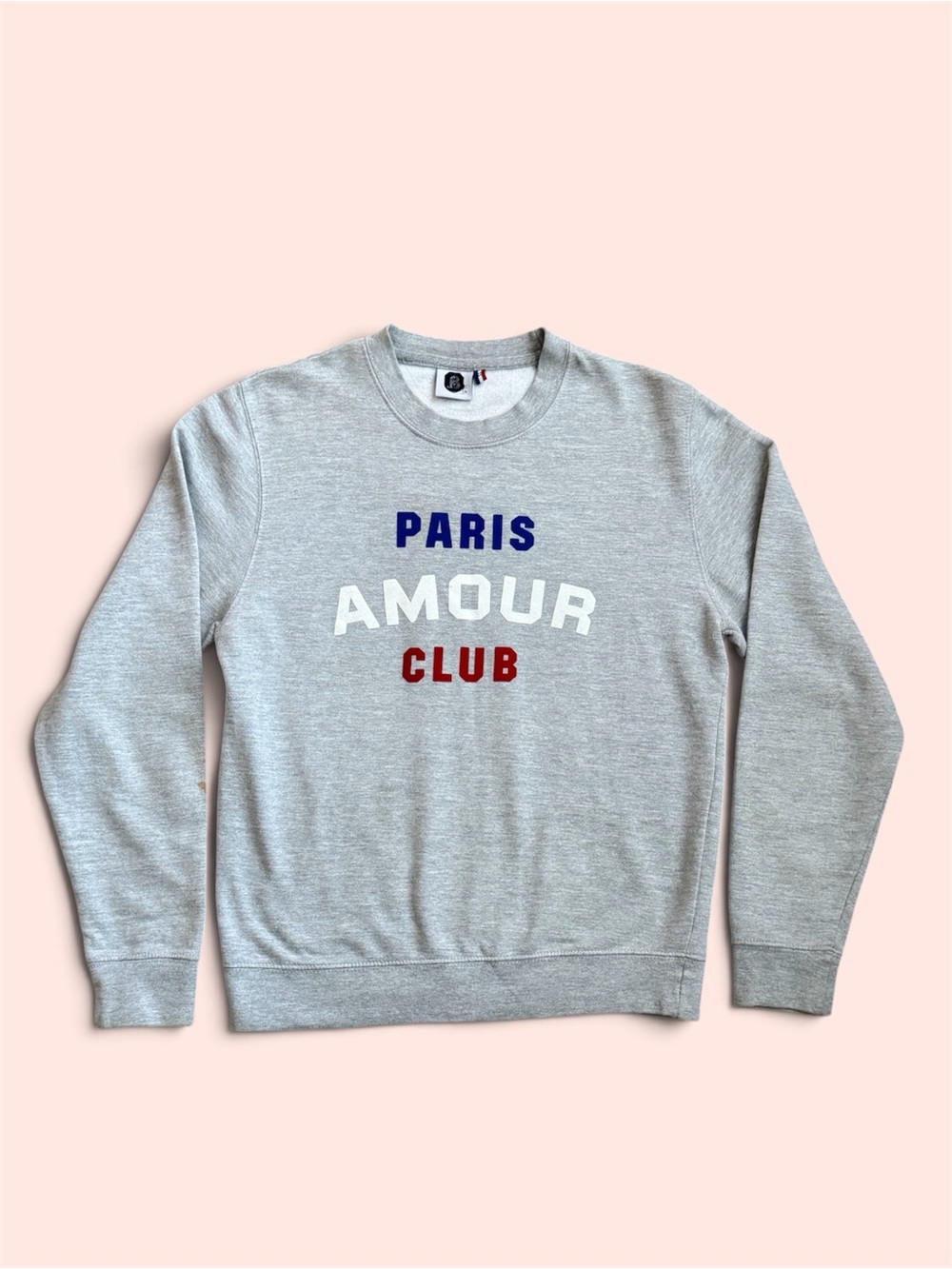 Colette Paris Amour Club Grey Sweatshirt